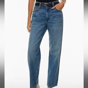 Denim Forum Marlo Jeans - medium wash (Aritzia)